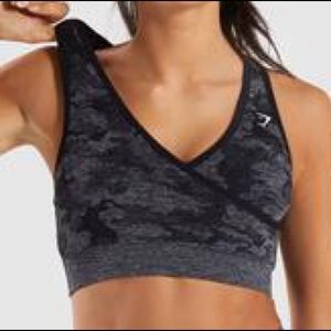 Gymshark Camo Seamless Sports Bra